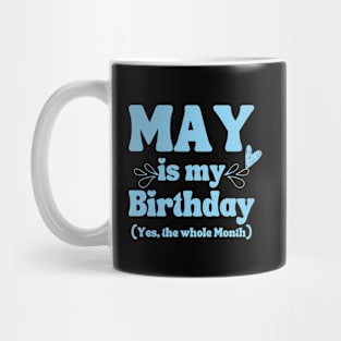 May Birthday Mug